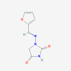 1-(Furan-2-ylmethylideneamino)imidazolidine-2,4-dione