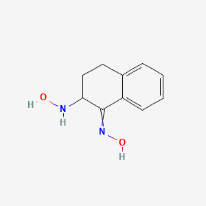 N-[2-(Hydroxyamino)-3,4-dihydronaphthalen-1(2H)-ylidene]hydroxylamine