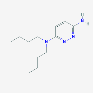 molecular formula C12H22N4 B1475522 N3,N3-dibutylpyridazine-3,6-diamine CAS No. 1602519-71-0