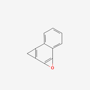 2H-Cyclopropa[3,4]naphtho[1,2-b]oxirene