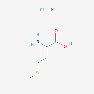 (R)-2-Amino-4-(methylselanyl)butanoic acid hydrochloride