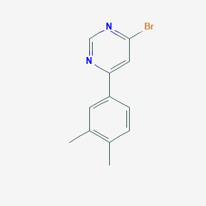 4-Bromo-6-(3,4-dimethylphenyl)pyrimidine