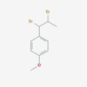 1-(1,2-Dibromopropyl)-4-methoxybenzene