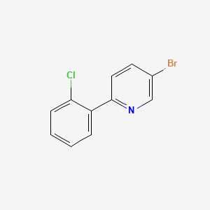 5-Bromo-2-(2-chlorophenyl)pyridine