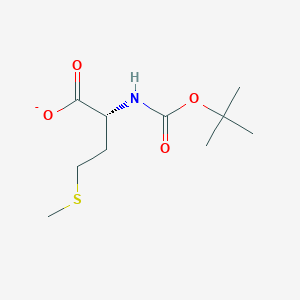 (2R)-2-(tert-butoxycarbonylamino)-4-methylsulfanyl-butanoate;N-Boc-D-methionine