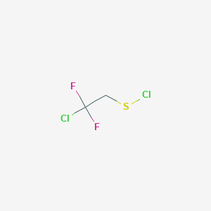 1-Chloro-2-(chlorosulfanyl)-1,1-difluoroethane