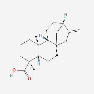 (1S,4S,5S,9S,10R,13R)-5,9-dimethyl-14-methylidenetetracyclo[11.2.1.01,10.04,9]hexadecane-5-carboxylic acid