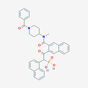 molecular formula C36H33N2O6P B147557 组织蛋白酶 G 抑制剂 I CAS No. 429676-93-7