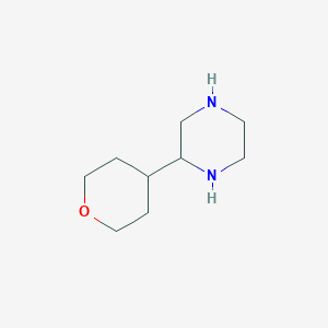 2-(tetrahydro-2H-pyran-4-yl)piperazine