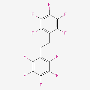 Benzene, 1,1'-(1,2-ethanediyl)bis[2,3,4,5,6-pentafluoro-