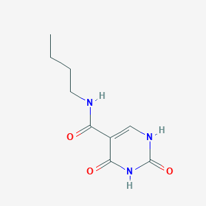 B14755794 N-butyl-2,4-dioxo-1H-pyrimidine-5-carboxamide CAS No. 883-53-4