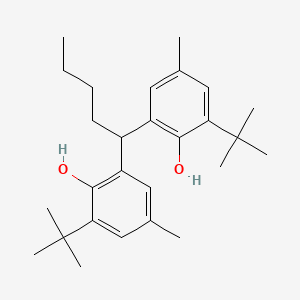 6,6'-(Pentane-1,1-diyl)bis(2-(tert-butyl)-4-methylphenol)