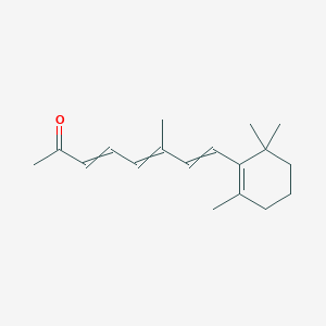 3,5,7-Octatrien-2-one, 6-methyl-8-(2,6,6-trimethyl-1-cyclohexen-1-yl)-