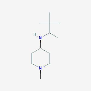 B1475587 N-(3,3-dimethylbutan-2-yl)-1-methylpiperidin-4-amine CAS No. 1564563-89-8