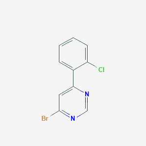 4-Bromo-6-(2-chlorophenyl)pyrimidine