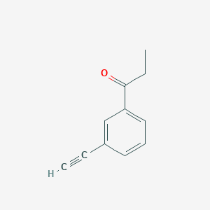 1-(3-Ethynylphenyl)propan-1-one