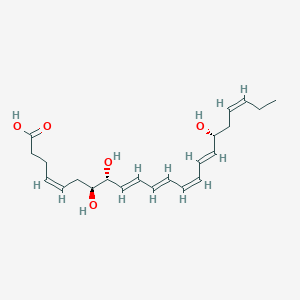 molecular formula C22H32O5 B147562 AT-Resolvin D1 