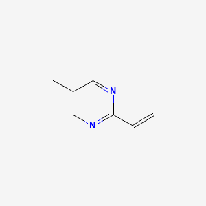 molecular formula C7H8N2 B1475627 5-Methyl-2-vinylpyrimidine CAS No. 1771735-36-4