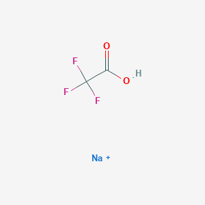 molecular formula C2HF3NaO2+ B147563 三氟乙酸钠 CAS No. 2923-18-4