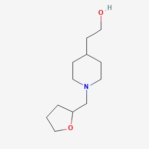 2-(1-((Tetrahydrofuran-2-yl)methyl)piperidin-4-yl)ethan-1-ol