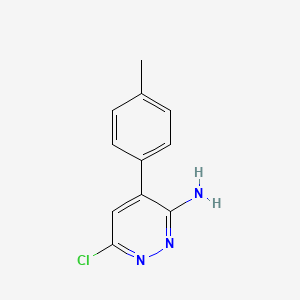 6-Chloro-4-p-tolylpyridazin-3-ylamine