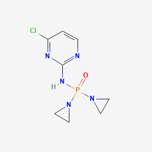 Phosphinic amide, P,P-bis(1-aziridinyl)-N-(4-chloro-2-pyrimidinyl)-