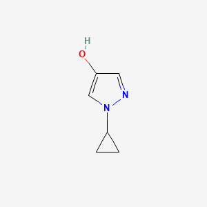 1-Cyclopropyl-1H-pyrazol-4-ol