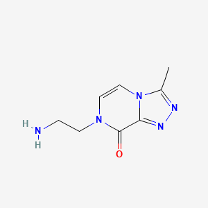 7-(2-aminoethyl)-3-methyl-[1,2,4]triazolo[4,3-a]pyrazin-8(7H)-one