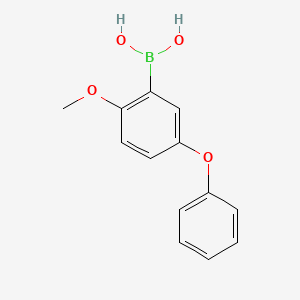 (2-Methoxy-5-phenoxyphenyl)boronic acid