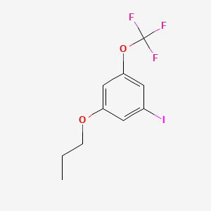 1-Iodo-3-propoxy-5-(trifluoromethoxy)benzene