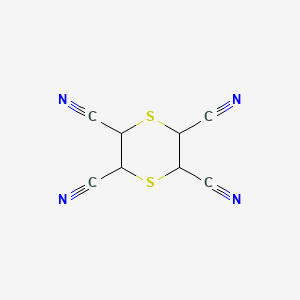 1,4-Dithiane-2,3,5,6-tetracarbonitrile