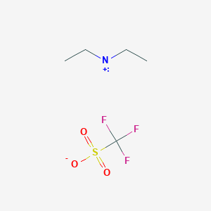 Ethylazanyliumylethane; trifluoromethanesulfonate