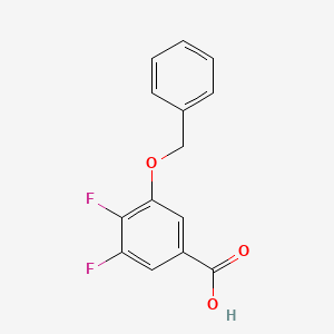 3-(Benzyloxy)-4,5-difluorobenzoic acid