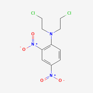 N,N-Bis(2-chloroethyl)-2,4-dinitroaniline