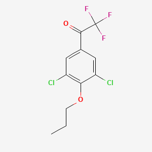 1-(3,5-Dichloro-4-propoxyphenyl)-2,2,2-trifluoroethanone