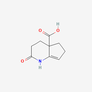 2-oxo-1,2,3,4,5,6-hexahydro-4aH-cyclopenta[b]pyridine-4a-carboxylic acid