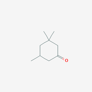 molecular formula C9H16O B147574 3,3,5-三甲基环己酮 CAS No. 873-94-9