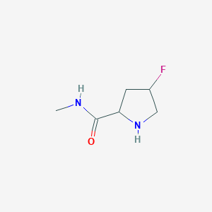 4-fluoro-N-methylpyrrolidine-2-carboxamide