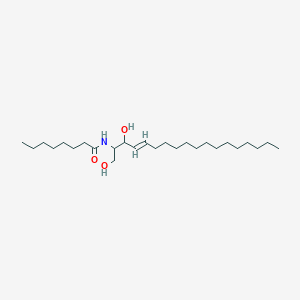 molecular formula C26H51NO3 B14757688 N-[(1S,2R,3E)-2-hydroxy-1-(hydroxymethyl)-3-heptadecen-1-yl]-octanamide 