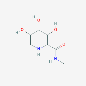 (2R,3R,4R,5S)-3,4,5-Trihydroxy-N-methyl-2-piperidinecarboxamide