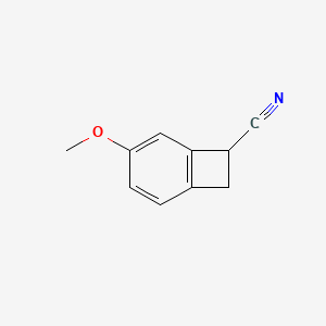 Bicyclo[4.2.0]octa-1,3,5-triene-7-carbonitrile, 4-methoxy-