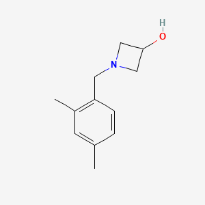 molecular formula C12H17NO B1475791 1-(2,4-Dimethylbenzyl)azetidin-3-ol CAS No. 2092711-06-1