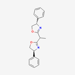 (4S,4'S)-2,2'-(Ethane-1,1-diyl)bis(4-phenyl-4,5-dihydrooxazole)