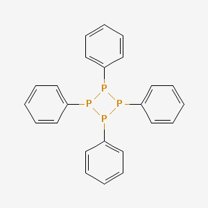 Tetraphosphetane, tetraphenyl-