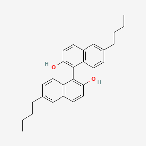 (1R)-6,6'-Dibutyl[1,1'-binaphthalene]-2,2'-diol