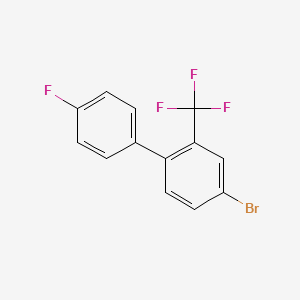 4-Bromo-4'-fluoro-2-(trifluoromethyl)-1,1'-biphenyl