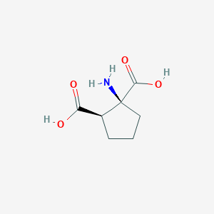 trans-1-Aminocyclopentane-1,2-dicarboxylic acid