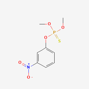 O,O-Dimethyl O-(3-nitrophenyl) phosphorothioate