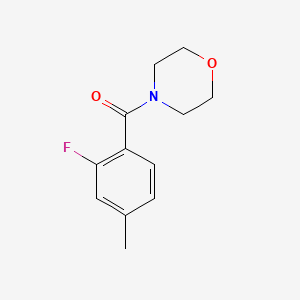 (2-Fluoro-4-methylphenyl)(morpholino)methanone