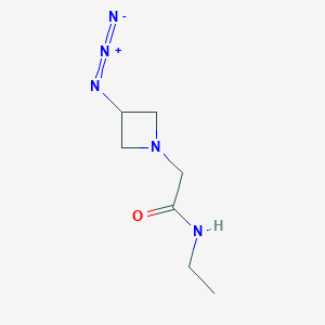 2-(3-azidoazetidin-1-yl)-N-ethylacetamide
